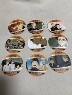 ハイキュー‼︎コースターコレクション　烏野9枚セット