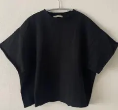 NARU オーバーサイズ コットン Tシャツ　ブラックのサムネイル