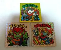 は*ん様 旧ビックリマンシール 悪魔VS天使シール ホログラム 3枚 まとめ売り