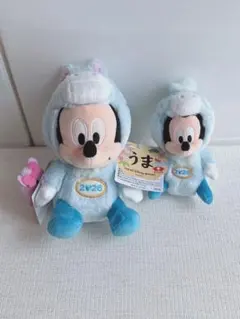 新品 2026 ミッキーミニー馬コスぬいぐるみ - メルカリ