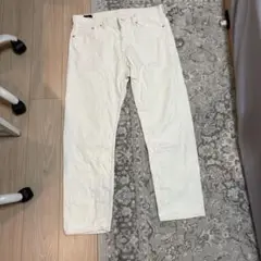 H&M リラックスフィット ホワイトパンツ US 36/30メンズ