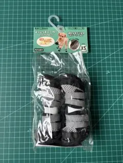 Pipi Dogs ドッグシューズ XS ブラック/グレー