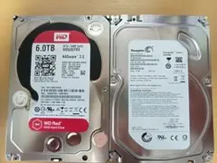 WD HDD 1TB 4台セット WD10EFRX 赤【ほぼ新品】31 - メルカリ