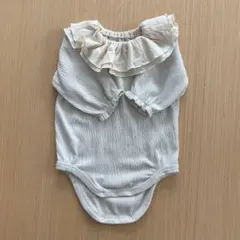 p.premier フリル付きロンパース 60サイズ