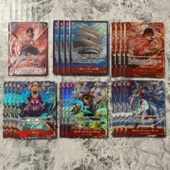 ワンピースカード エース 白ひげ海賊団 デッキパーツセット パラレル