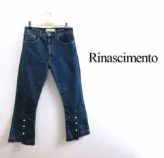 Rinascimento イタリア デニム ブーツカットSインディゴブルーのサムネイル