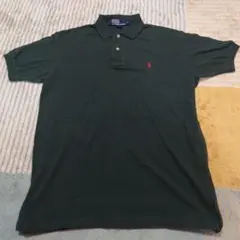 【定番】Polo by Ralph Lauren グリーン ポロシャツ Mサイズ