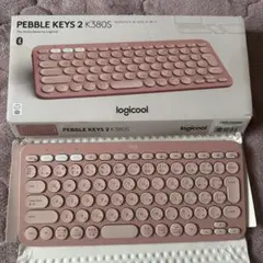 Logicool PEBBLE KEYS 2 K380s ピンク