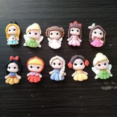 プリンセス デコレーションパーツ 10個セット