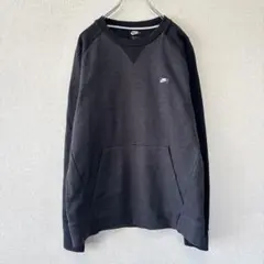 NIKE スウェット　ワンポイントロゴ　無地　メンズ　L 014