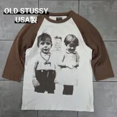 名作 old stussy キッズフォト ラグランTシャツ USA製 美品 2025年最新】stussy キッズフォトの人気アイテム - メルカリ