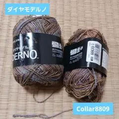 【新品未使用】ダイモンド毛糸　ダイヤモデルノCollar8809