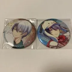 プロセカ　青柳冬弥　缶バッジ　グリ缶　サンリオ