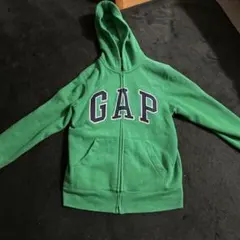 gap 緑　フードパーカー
