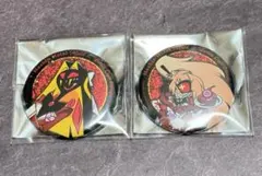 ハズビンホテル　アニメイトカフェ　グリッター缶バッジ　2点セット