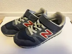 New Balance キッズスニーカー ネイビー/グレー(19cm)