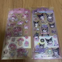 サンリオ　ドロップジェリーシール　マイメロディ　クロミ　2枚セット