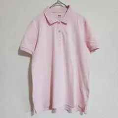 【UNIQLO】（M）スタンダード半袖ポロシャツ/速乾性素材/カジュアルシャツ