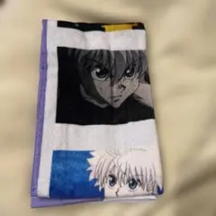 ハンターハンター　しまむら　キルア　フェイスタオル　一枚