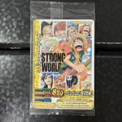 ⭐*️様 新品 ストロングワールド 入場特典 ワンピーベリーマッチ【モンキー・D