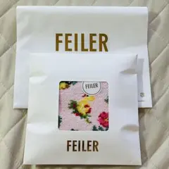FEILER ハンカチ ハイジ柄 ピンク