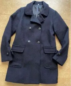 美品無印良品　ウールコートM膝丈　アウター