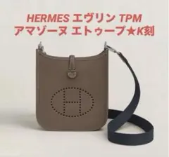 HERMES★エルメス★エヴリン★アマゾーヌ★エトゥープ HERMES - 新品未使用 エルメス エヴリン ミニ tpm アマゾーヌ16