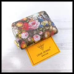 【新品未使用♪】LOUIE DENNIS カードケース　名刺入れ　花柄　海外