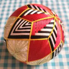 和装小物 刺繍模様のボール
