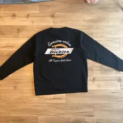 Dickies バックプリント トレーナー ブラック