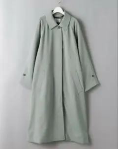 ビューティーアンドユース　ギャバジン ステンカラー コート