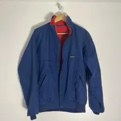 90s Made in USA Patagoniaシェルドシンチラジャケット青赤