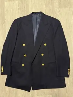 美品 ラルフローレン ダブルテーラードジャケット 金ボタン L