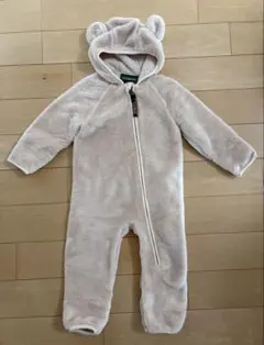 LL Bean フリースロンパース ベージュ