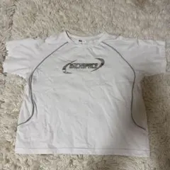 WEGO BACKSPACE グラフィック 半袖 Tシャツ ホワイト