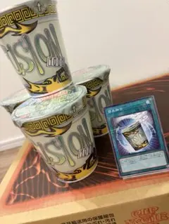 日清カップヌードル 20個× 遊戯王 コラボ 簡易融合 特別パッケージ カード付 遊戯王OCG カップヌードル 簡易融合 20食入り コラボカード付き限定