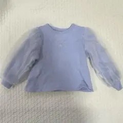 petit main エルサ　パフトレーナー 110cm ライトブルー