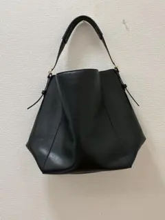 オ*す様 H&M ブラック トートバッグのサムネイル