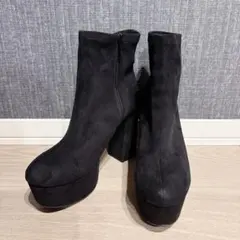 厚底ショートブーツ ESPERANZA ブラック L