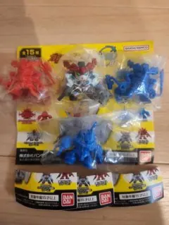 ガシャポン戦士ZERO 01 ジークアクス セット カラー