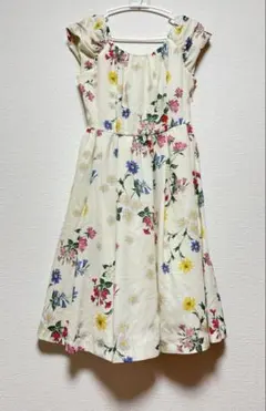 REDYAZEL sweetコラボ フラワー フレア ワンピース