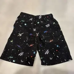 GLOBAL WORK 宇宙柄 半ズボン ウエストゴム　150cm 子供