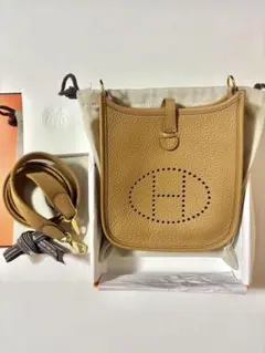 極美品 ☆ HERMES ☆ エヴリン tpm エルメスカラー 口H彫刻 - メルカリ