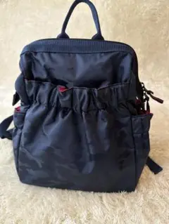 ☆美品☆ARTISAN&ARTIST リュック 迷彩 カモフラ ネイビー