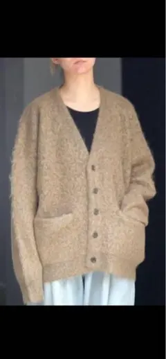 Stein kid mohair cardigan 22ss ベージュのサムネイル