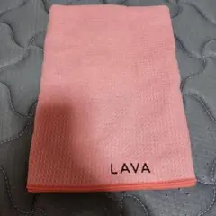 LAVA ヨガタオル ピンク