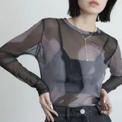 vacancy シアー トップス 完売商品