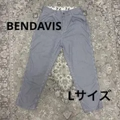 【BENDAVIS】ベンデイビス　ヒッコリー　イージーパンツ　ストライプ　L