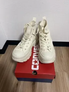 CONVERSE ALL STAR ハイカットスニーカー クリーム24.5cm