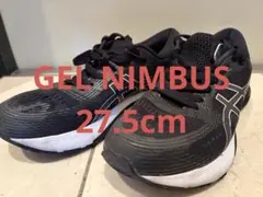 ASICS Gel-Nimbus 21 ランニングシューズ ブラック/ホワイト